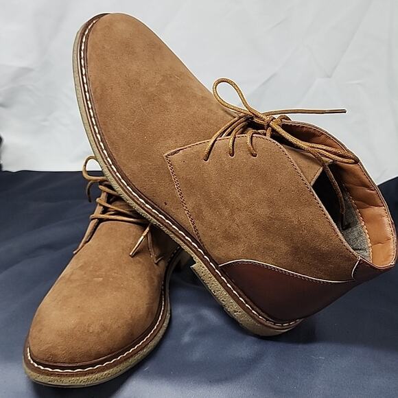 VANCE CO ORSON CHUKKA BOOT SOFT VEGAN LEATHER MENS 11 NWOB - Picture 15 of 16